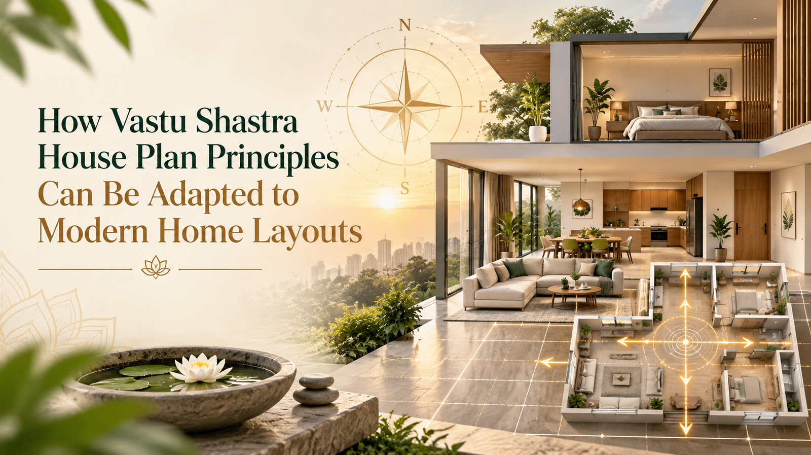 How Vastu Shastra House Plan Principles Can Be Adapted to Modern Home Layouts