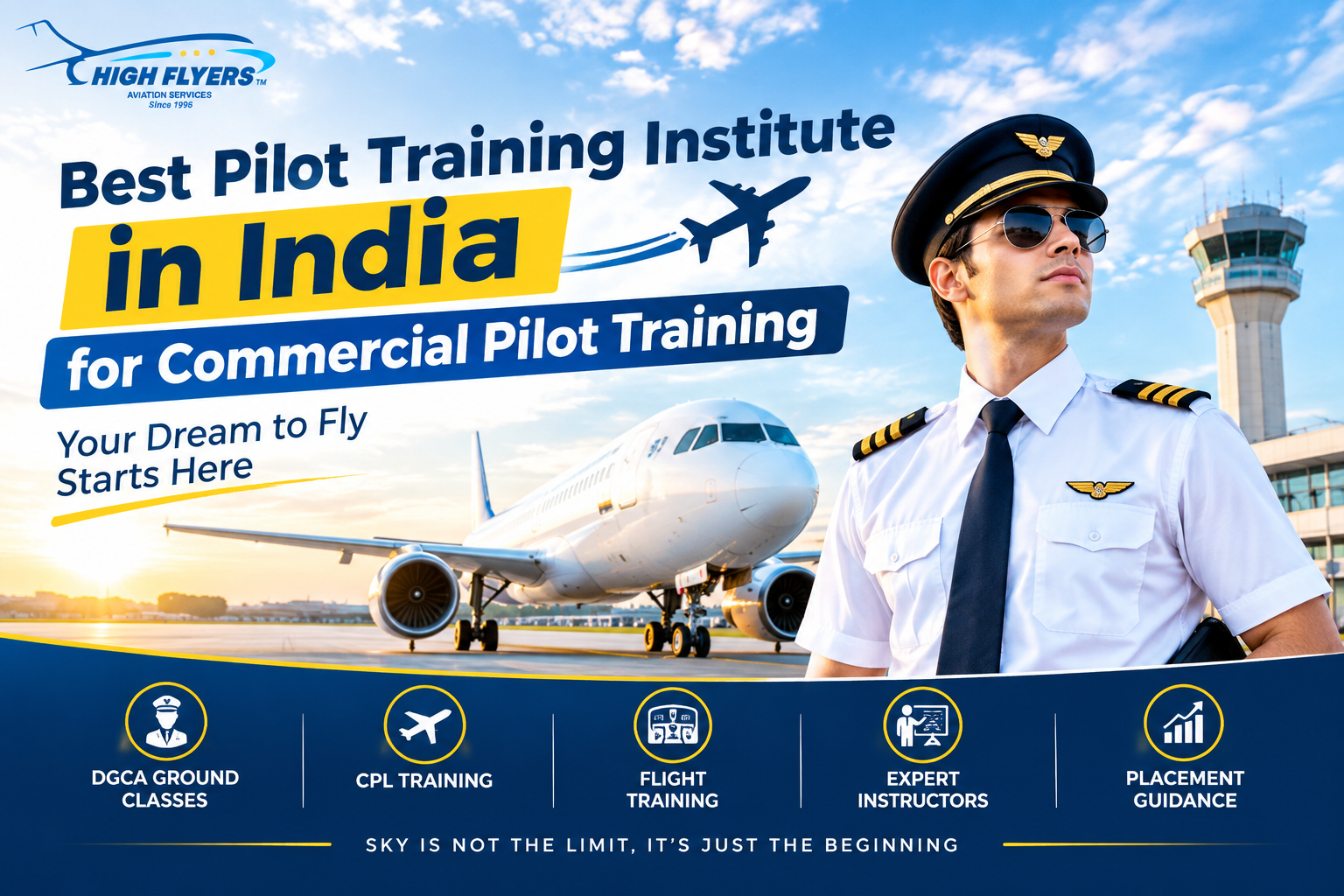Best Pilot Training Institute in India for Aspiring Commercial Pilots