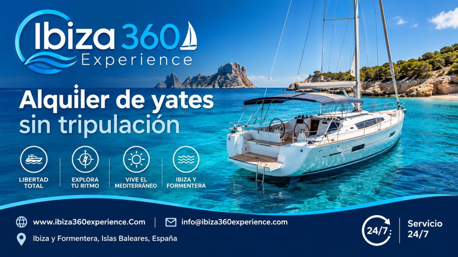 Alquiler de yates sin tripulación: aventura y libertad en el Mediterráneo