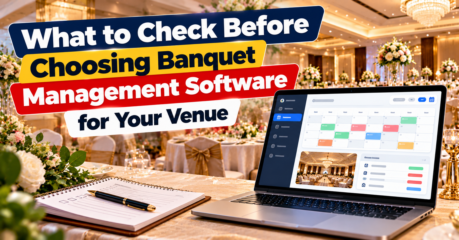 What to Check Before Choosing Banquet Management Software for Your Venue