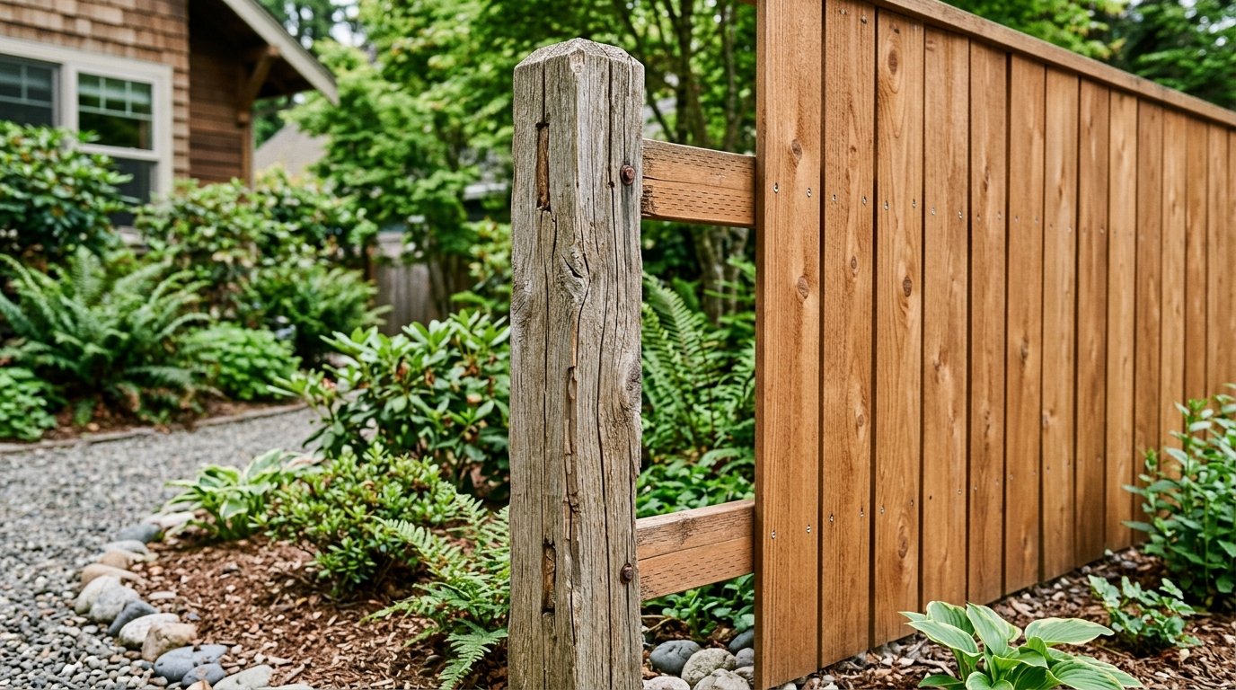 What Causes Minor Damage to Wood Fence Posts and When Repair Is Needed in Seattle WA